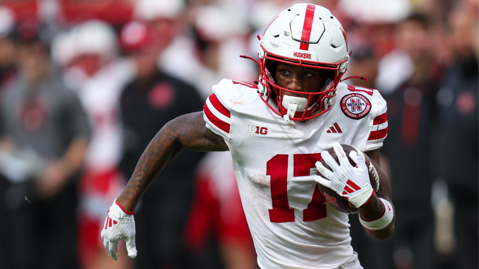 Nebraska receiver Jacory Barney's to-do list: Better routes, punt returns and even more joy
